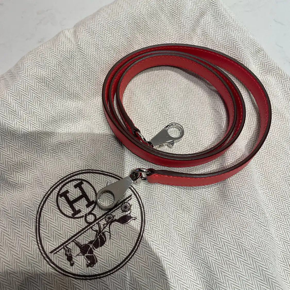 Hermes Hermes Bolide 27 Lotus Gold / orange-red Epsom cowhide leather Bolide bag should Size ONE SIZE - 7 Thumbnail