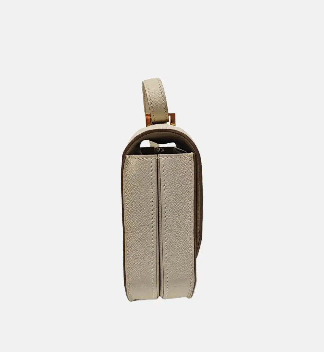 Hermes Hermes Mosaique milkshake white Epsom cowhide leather Marseille gram shoulder ba Size ONE SIZE - 4 Thumbnail