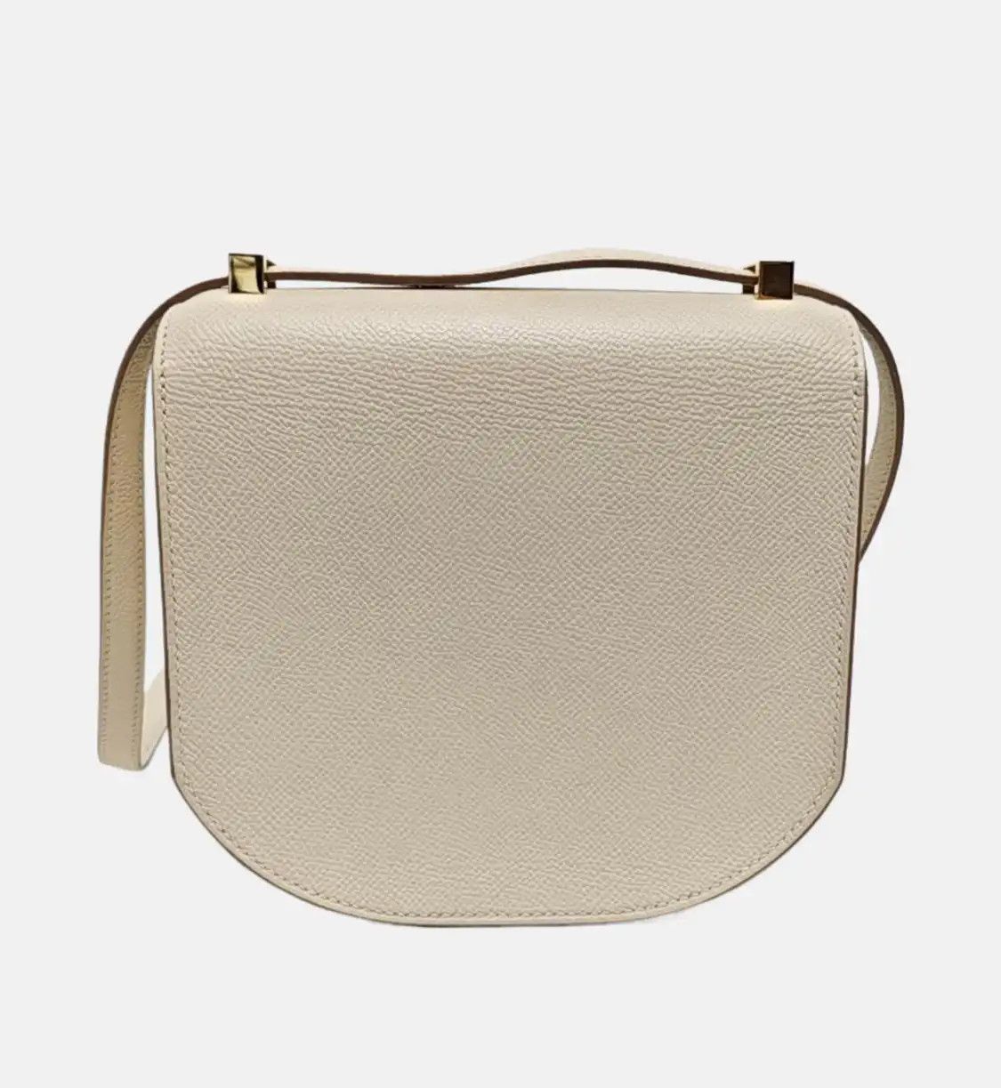 Hermes Hermes Mosaique milkshake white Epsom cowhide leather Marseille gram shoulder ba Size ONE SIZE - 5 Thumbnail