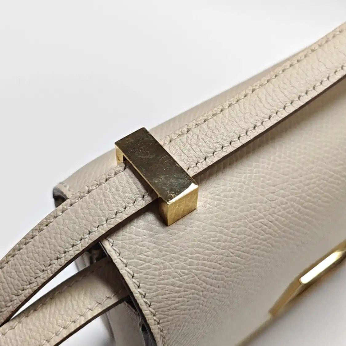 Hermes Hermes Mosaique milkshake white Epsom cowhide leather Marseille gram shoulder ba Size ONE SIZE - 15 Thumbnail