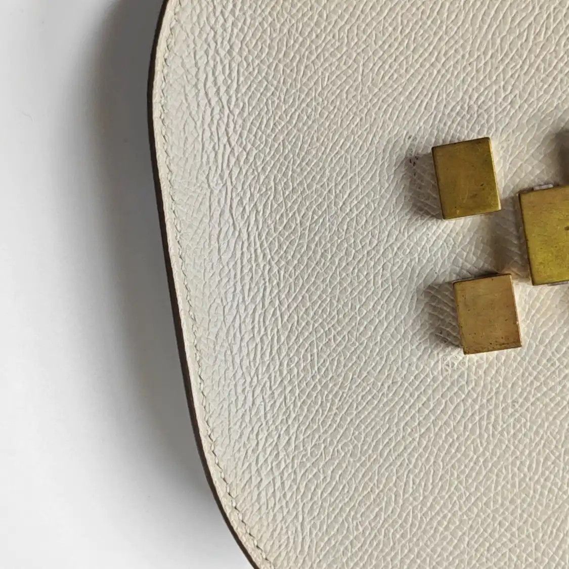 Hermes Hermes Mosaique milkshake white Epsom cowhide leather Marseille gram shoulder ba Size ONE SIZE - 8 Thumbnail