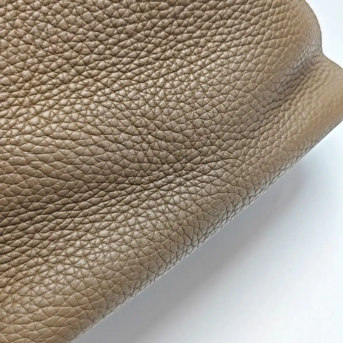 Hermes Hermes Picotin Lock 22 Etoupe Clemence cowhide leather picotin handbag gold hard Size ONE SIZE - 12 Thumbnail