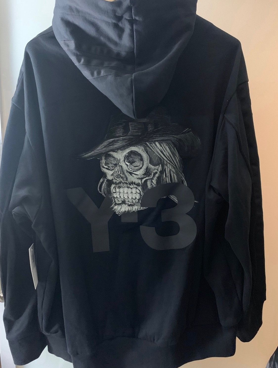 Y3 skull hoodie sales
