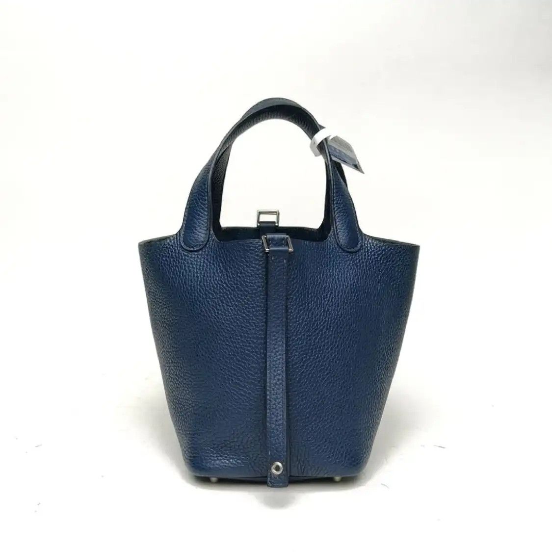 Hermes Hermes Picotin Lock 18 Prussian Blue Clemence cowhide leather picotin handbag si Size ONE SIZE - 6 Thumbnail