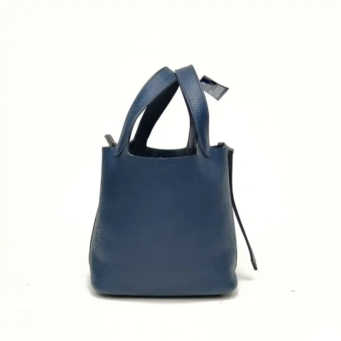 Hermes Hermes Picotin Lock 18 Prussian Blue Clemence cowhide leather picotin handbag si Size ONE SIZE - 4 Thumbnail
