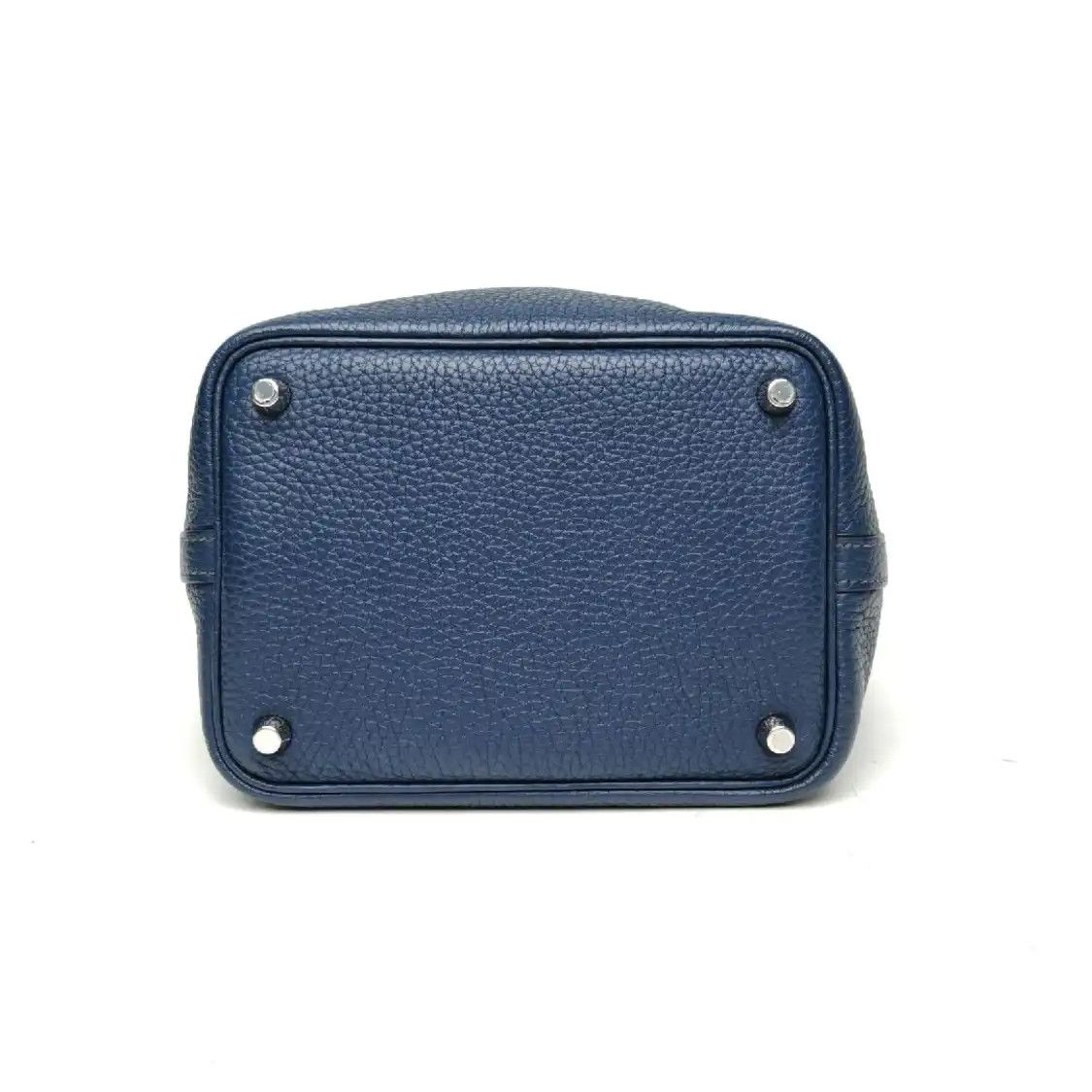 Hermes Hermes Picotin Lock 18 Prussian Blue Clemence cowhide leather picotin handbag si Size ONE SIZE - 2 Thumbnail