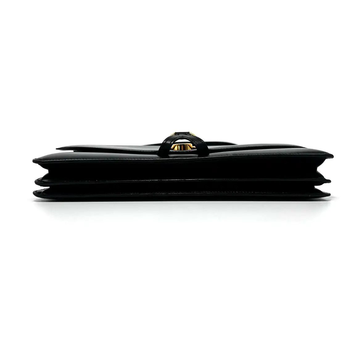 Hermes Hermes Sac Ring 26 blackBOX leather shoulder bag gold hardware medium vintage ed Size ONE SIZE - 5 Thumbnail