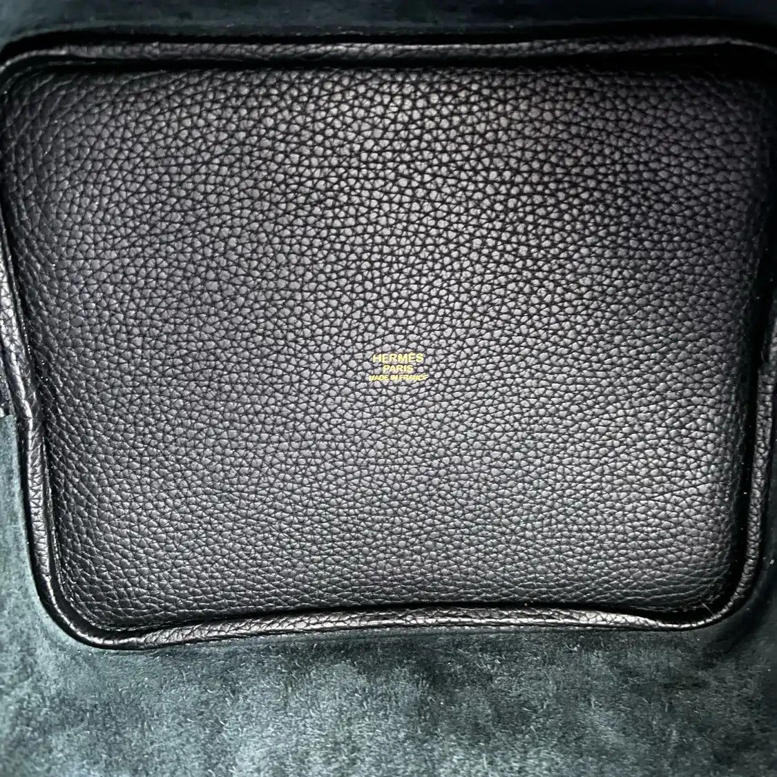 Hermes Hermes Picotin Lock 18 black Togo cowhide leather picotin handbag gold hardware Size ONE SIZE - 6 Thumbnail