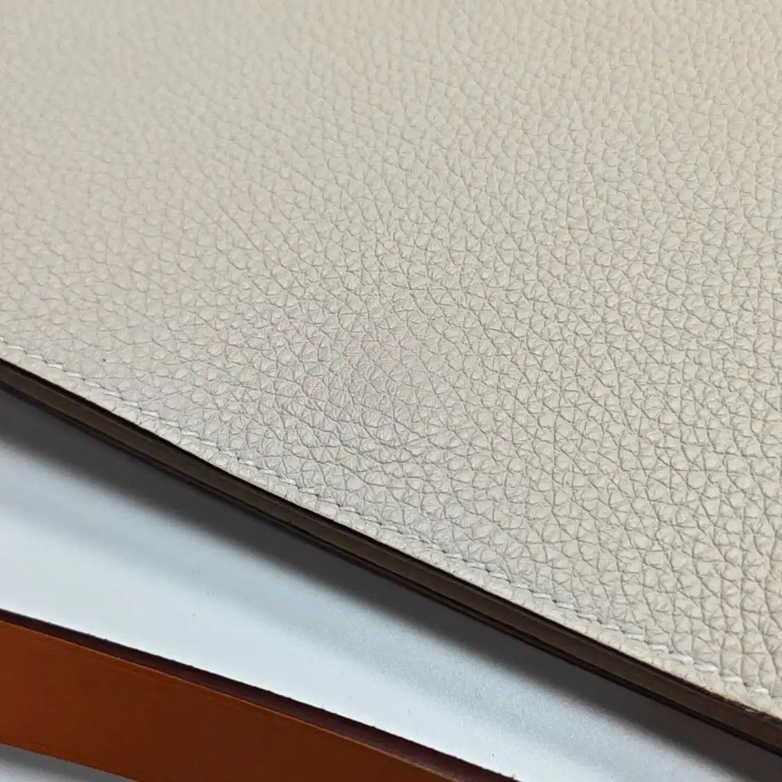 Hermes Hermes Perspective Cavaliere 19 milkshake white Clemence cowhide leather shoulde Size ONE SIZE - 8 Thumbnail