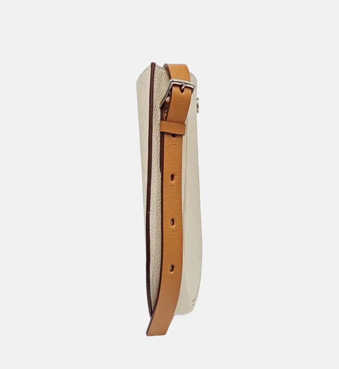 Hermes Hermes Perspective Cavaliere 19 milkshake white Clemence cowhide leather shoulde Size ONE SIZE - 4 Thumbnail