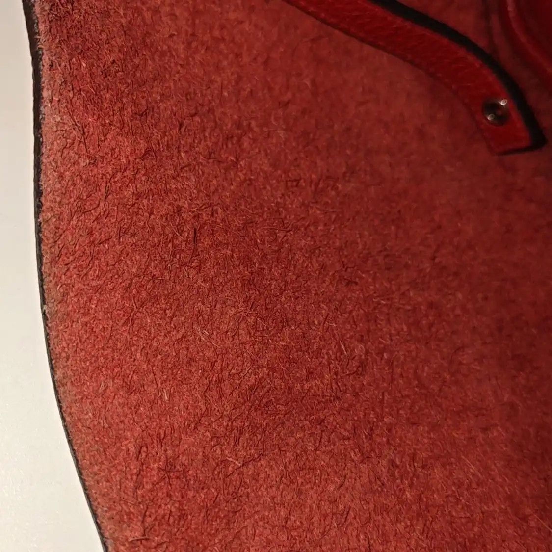 Hermes Hermes Picotin Lock 18 Rouge Clemence cowhide leather picotin handbag silver har Size ONE SIZE - 14 Thumbnail