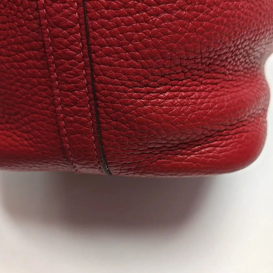 Hermes Hermes Picotin Lock 18 Rouge Clemence cowhide leather picotin handbag silver har Size ONE SIZE - 9 Thumbnail