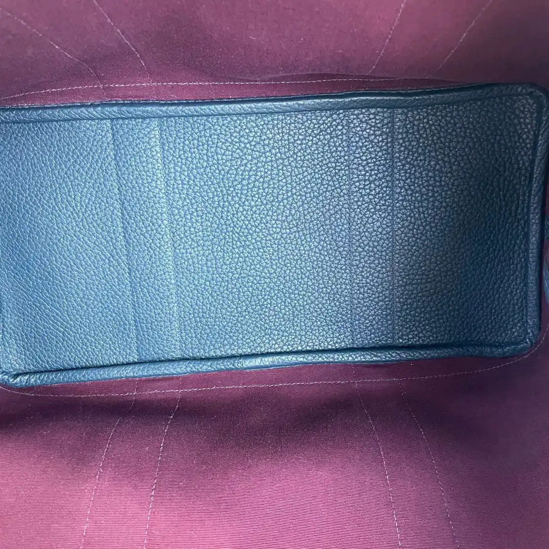 Hermes Hermes Garden Party 36 grape canvas Garden Party shoulder bag silver hardware Size ONE SIZE - 7 Thumbnail