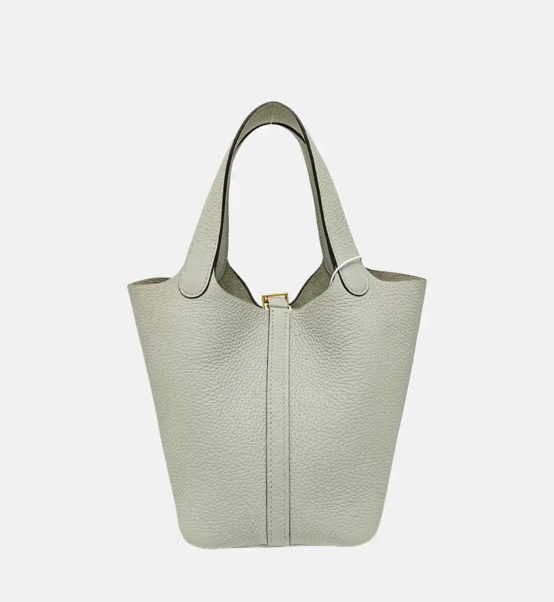 Hermes Hermes Picotin Lock 18 new mint Clemence cowhide leather picotin handbag gold ha Size ONE SIZE - 5 Thumbnail