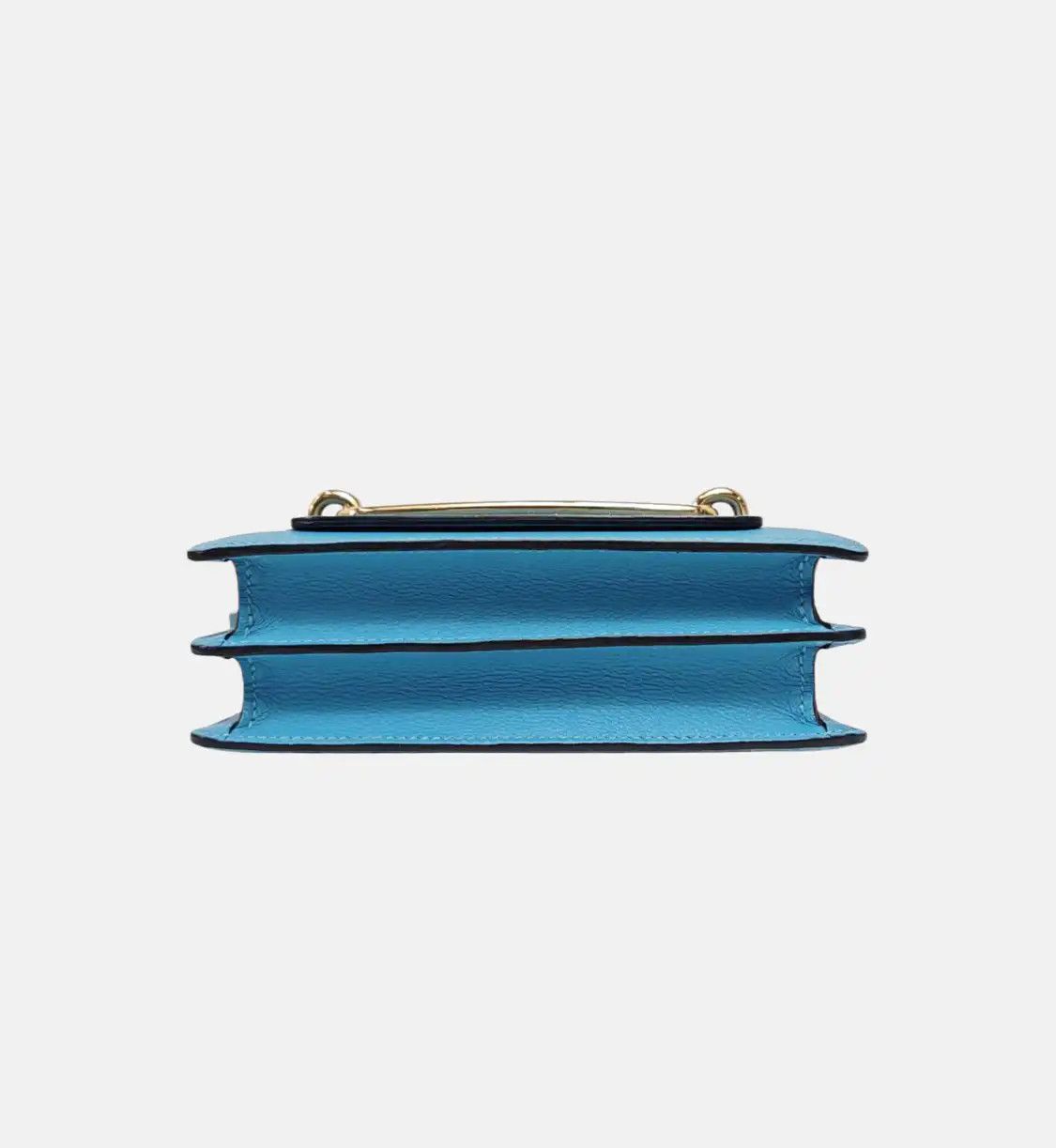 Hermes Hermes Roulis 18 Bleu du Nord Evercolor cowhide leather Roulis shoulder bag cros Size ONE SIZE - 6 Thumbnail