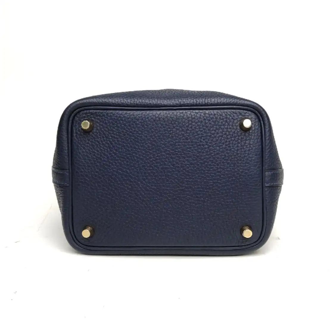Hermes Hermes Picotin Lock 18 Midnight Blue Clemence cowhide leather picotin handbag go Size ONE SIZE - 2 Thumbnail