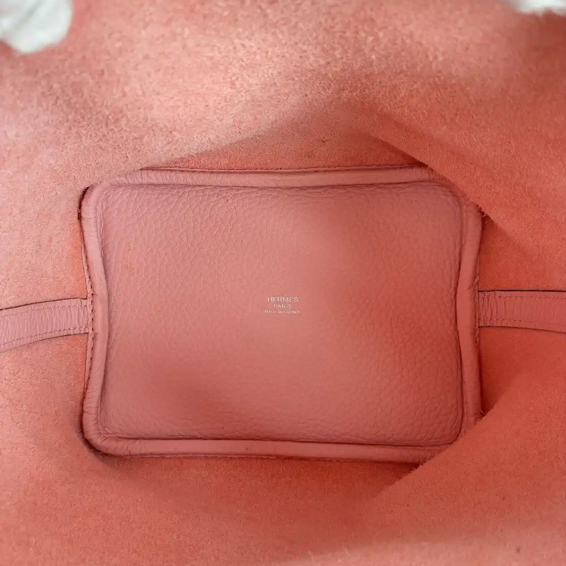 Hermes Hermes Picotin Lock 18 cherry blossom pink Clemence cowhide leather picotin hand Size ONE SIZE - 6 Thumbnail