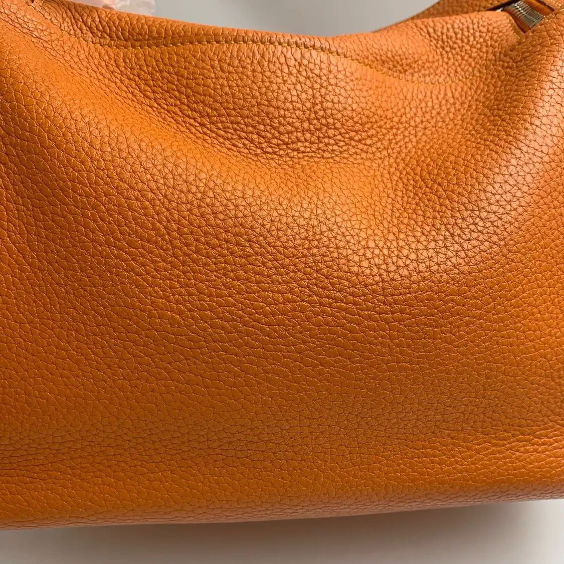 Hermes Hermes Lindy 30 Hermes orange Clemence cowhide leather Lindy bag shoulder bag si Size ONE SIZE - 9 Thumbnail