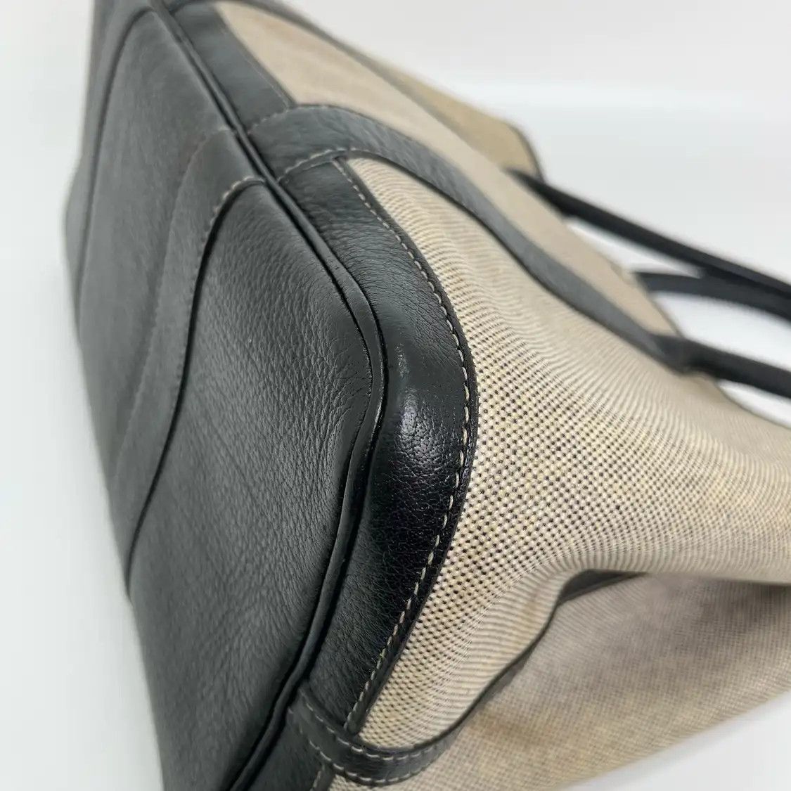 Hermes Hermes Garden Party 36 grey canvas Garden Party shoulder bag silver hardware Size ONE SIZE - 8 Thumbnail