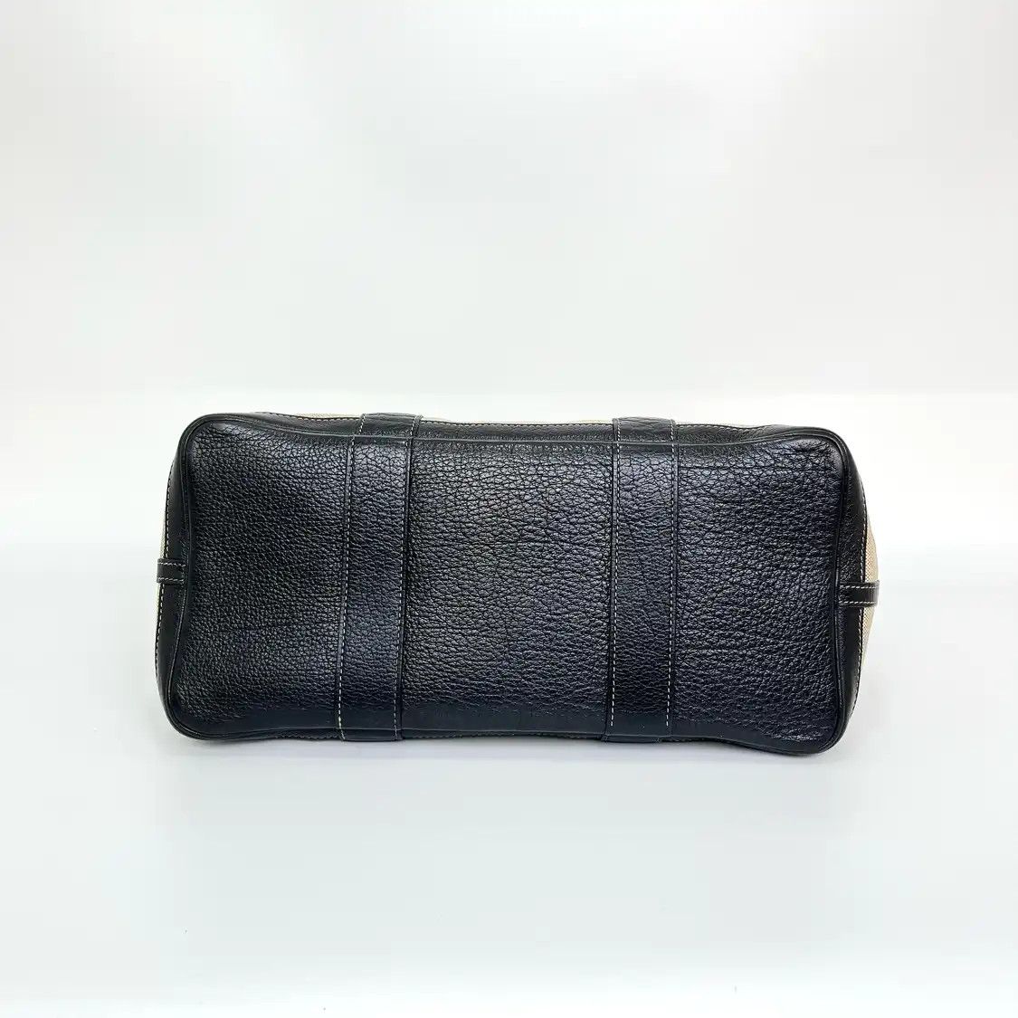 Hermes Hermes Garden Party 36 grey canvas Garden Party shoulder bag silver hardware Size ONE SIZE - 5 Thumbnail