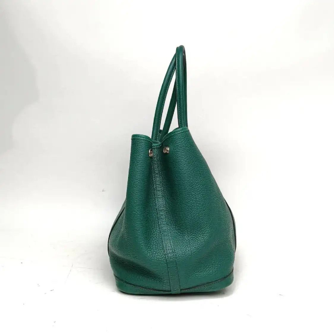 Hermes Hermes Garden Party 36 Vert Peacock Negondacowhide leather Garden Party shoulder Size ONE SIZE - 2 Thumbnail