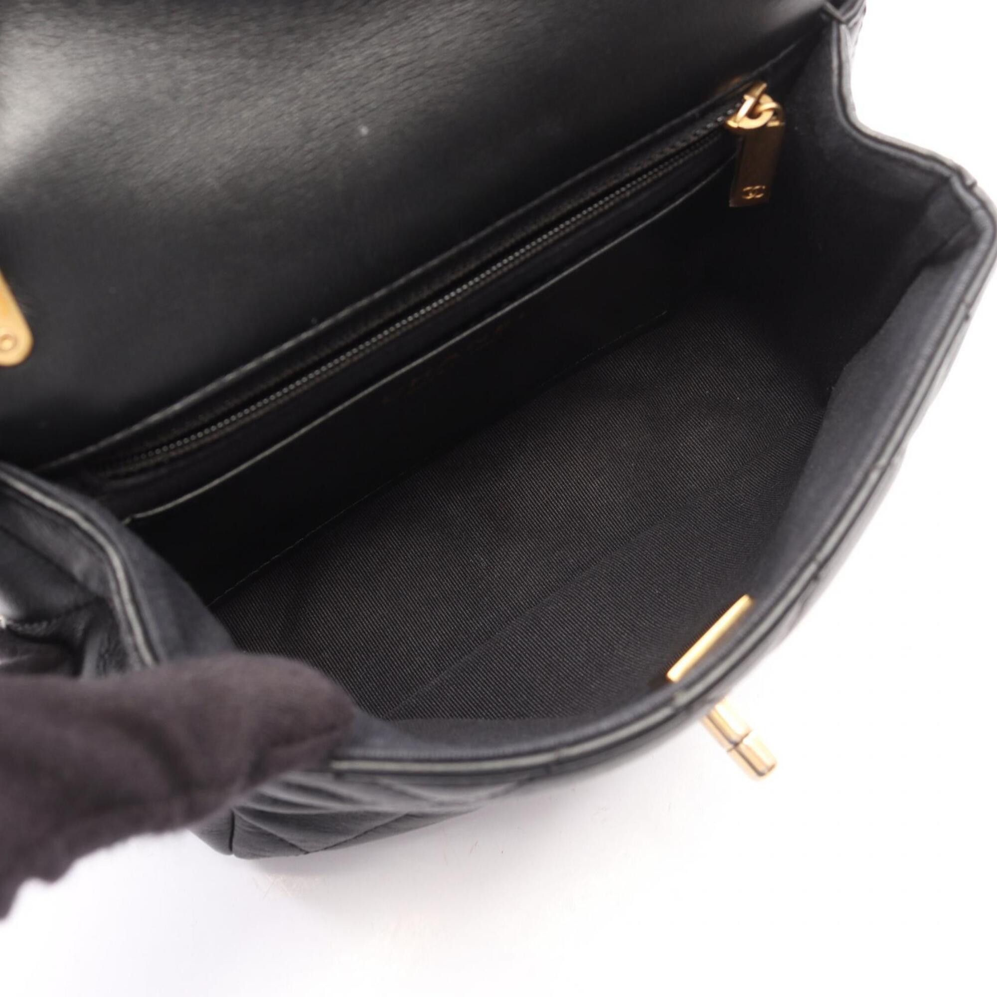 Chanel Chanel Matelassé 2-Way Shoulder Bag/Handbag, Lambskin Leather, Women's, Black (AS4274) Size ONE SIZE - 3 Thumbnail