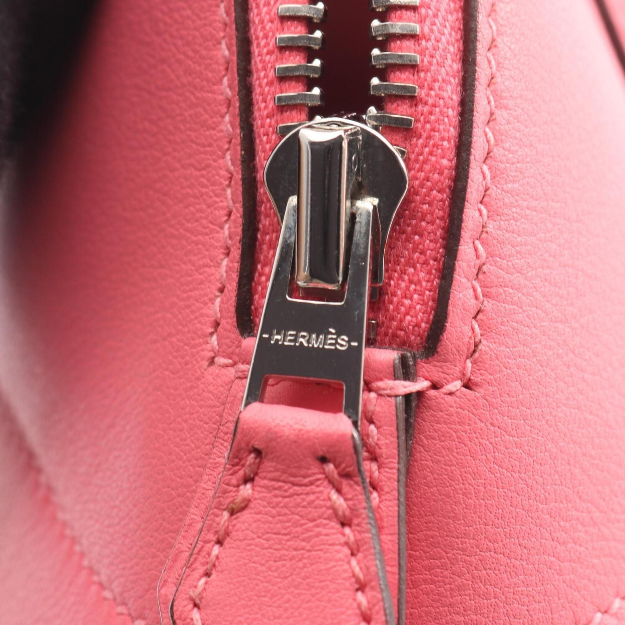 Hermes Hermes Bolide 27 2-Way Handbag, Leather, Calfskin (Veau Swift), Pink Tones Size ONE SIZE - 8 Thumbnail