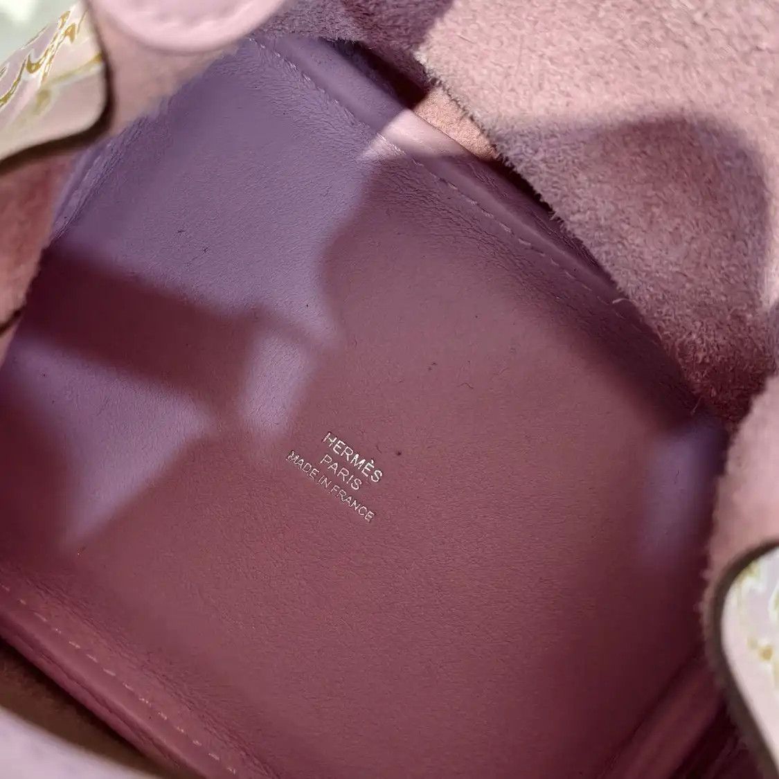 Hermes Hermes Picotin Lock 12 Mauve Sylvestre Swift cowhide leather picotin handbag sil Size ONE SIZE - 6 Thumbnail