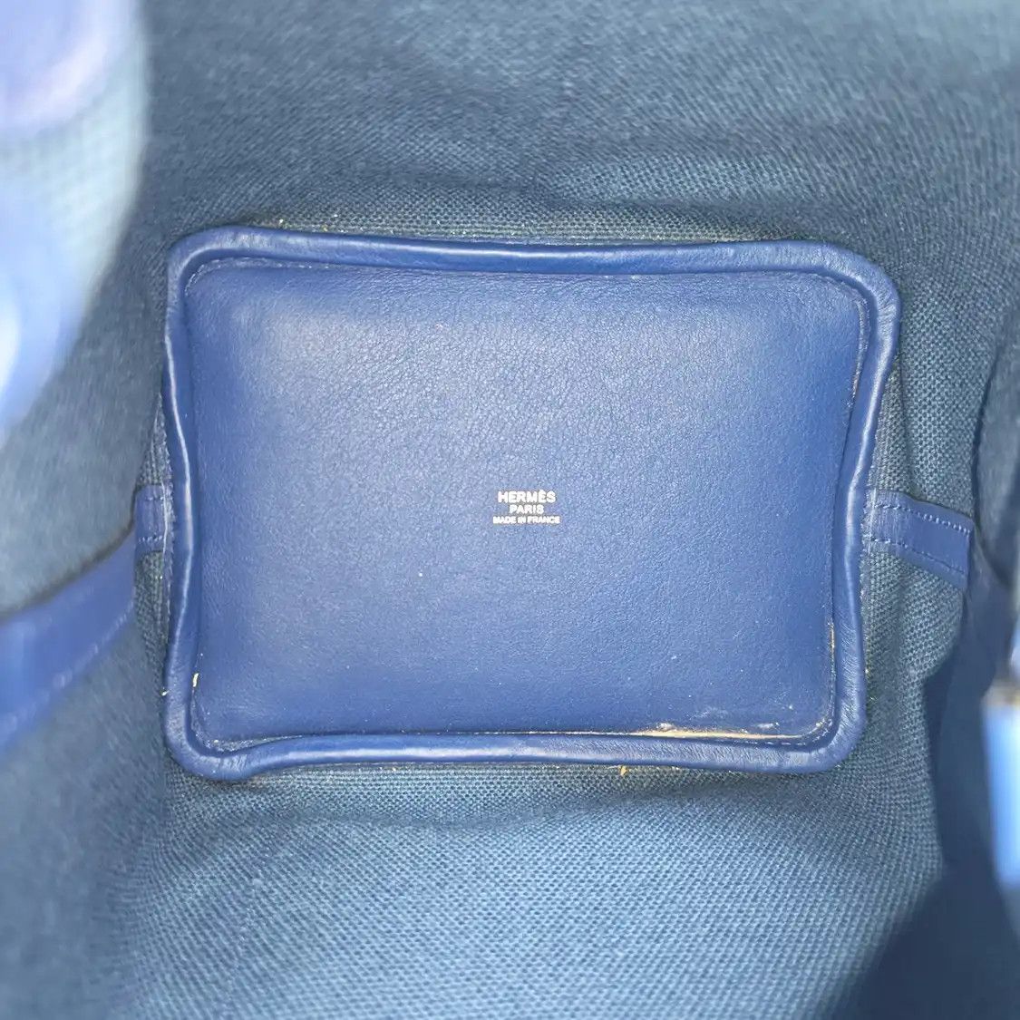 Hermes Hermes Picotin Cargo 18 French Blue canvas handbag silver hardware U Full Access Size ONE SIZE - 7 Thumbnail