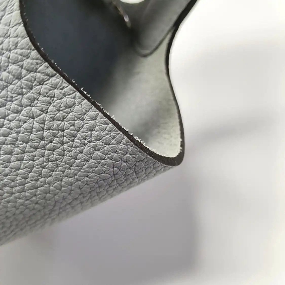 Hermes Hermes Picotin Lock 18 Bleu Brume Clemence cowhide leather picotin handbag silve Size ONE SIZE - 12 Thumbnail