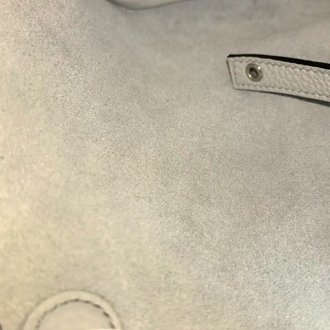 Hermes Hermes Picotin Lock 18 Bleu Brume Clemence cowhide leather picotin handbag silve Size ONE SIZE - 10 Thumbnail