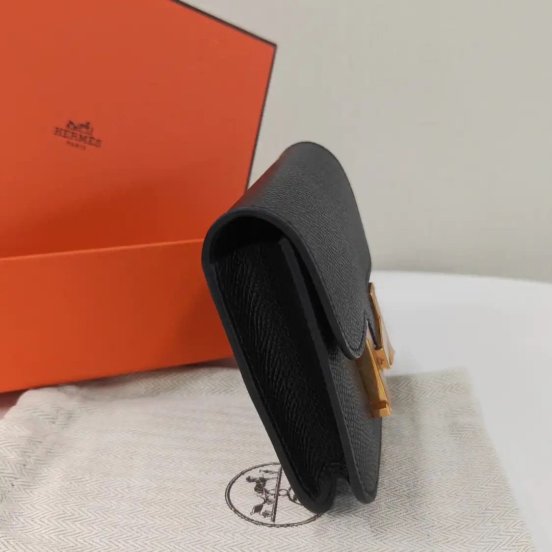 Hermes Hermes Constance Slim Small black Epsom cowhide leather Constance bag shoulder b Size ONE SIZE - 2 Thumbnail