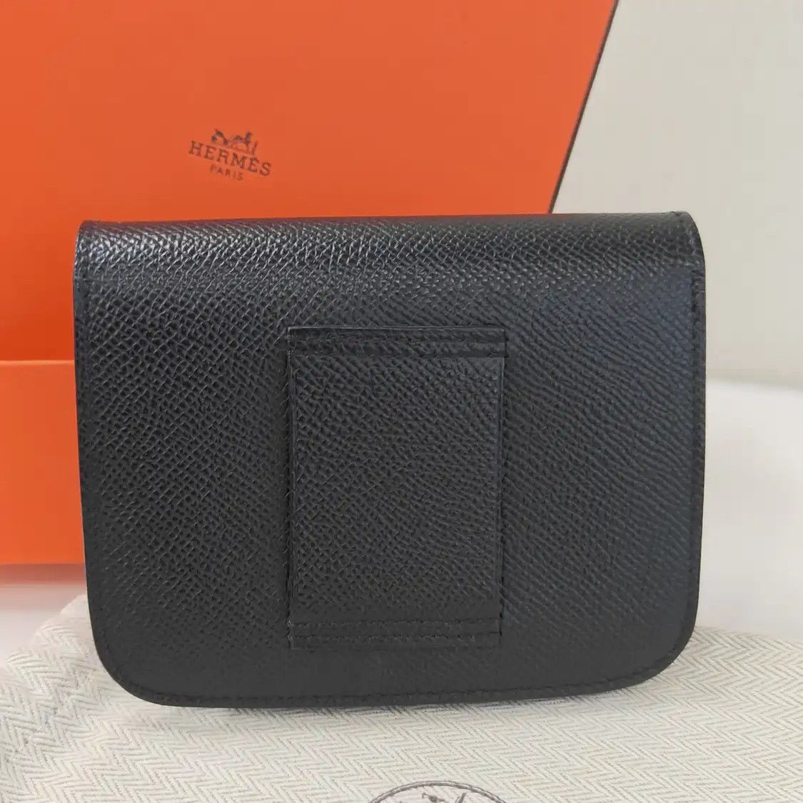 Hermes Hermes Constance Slim Small black Epsom cowhide leather Constance bag shoulder b Size ONE SIZE - 4 Thumbnail