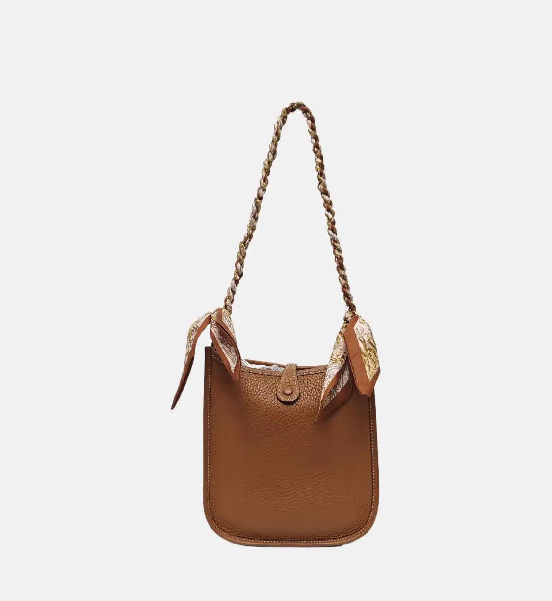 Hermes Hermes Evelyne TPM Gold Brown Clemence cowhide leather cutout Evelyne shoulder b Size ONE SIZE - 5 Thumbnail