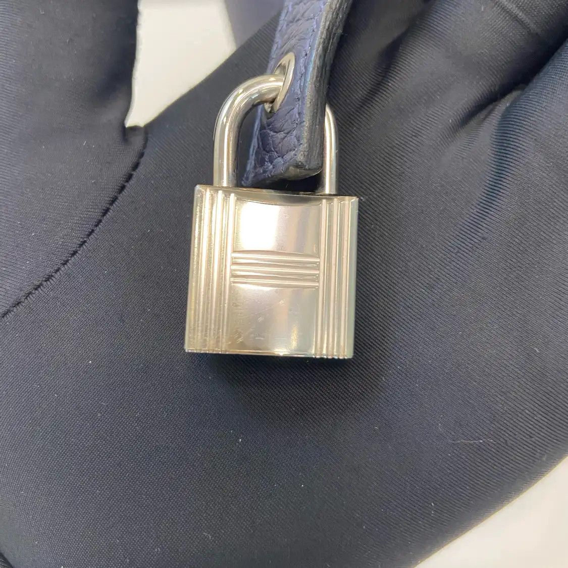 Hermes Hermes Picotin Lock 18 Prussian Blue Clemence cowhide leather picotin handbag go Size ONE SIZE - 6 Thumbnail