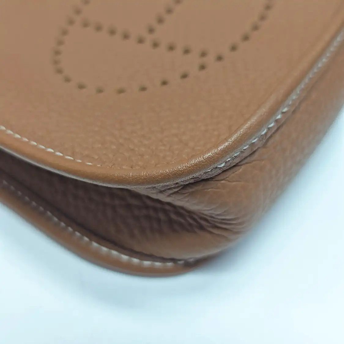 Hermes Hermes Evelyne TPM Gold Brown Clemence cowhide leather cutout Evelyne shoulder b Size ONE SIZE - 10 Thumbnail