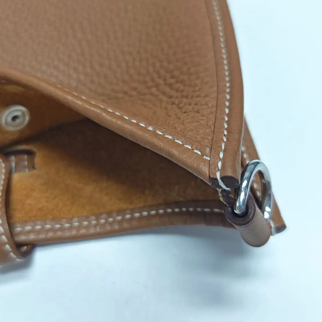 Hermes Hermes Evelyne TPM Gold Brown Clemence cowhide leather cutout Evelyne shoulder b Size ONE SIZE - 11 Thumbnail