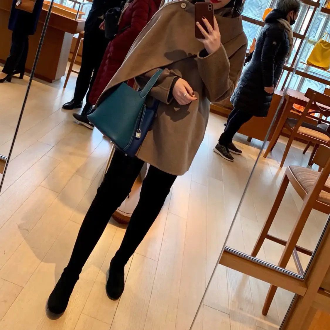 Hermes Hermes Picotin Lock 18 color-block Clemence cowhide leather picotin handbag silv Size ONE SIZE - 9 Thumbnail