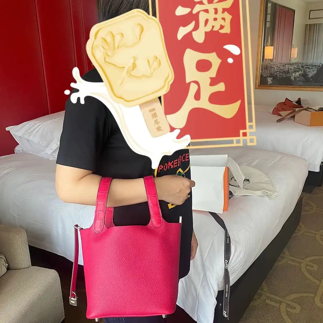 Hermes Hermes Picotin Lock 18 raspberryred Clemence cowhide leather picotin handbag sil Size ONE SIZE - 9 Thumbnail