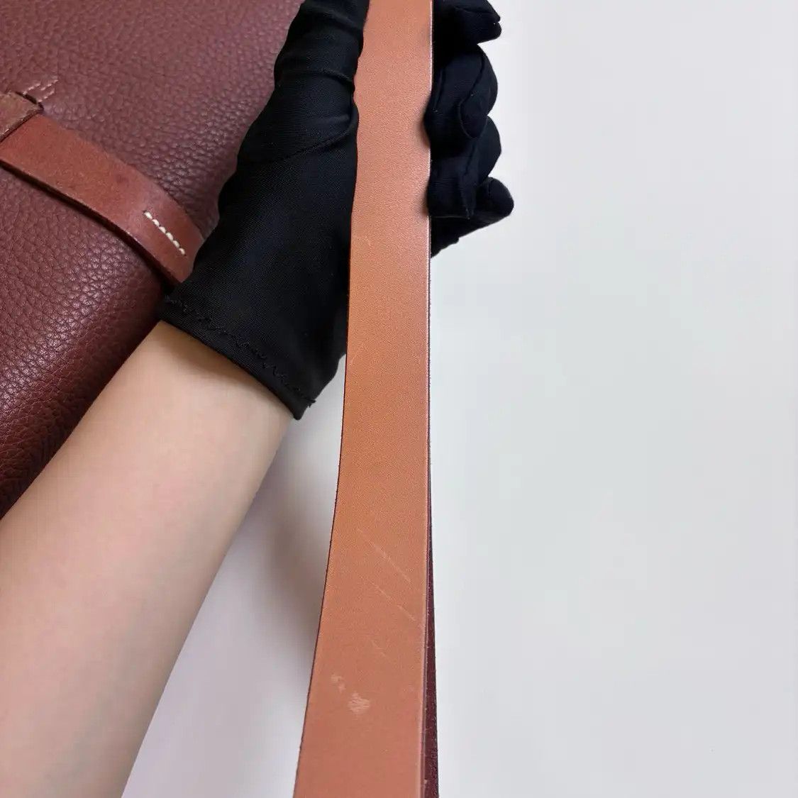 Hermes Hermes Etriviere Meeting brown cowhide leather crossbody bag silver hardware Size ONE SIZE - 9 Thumbnail
