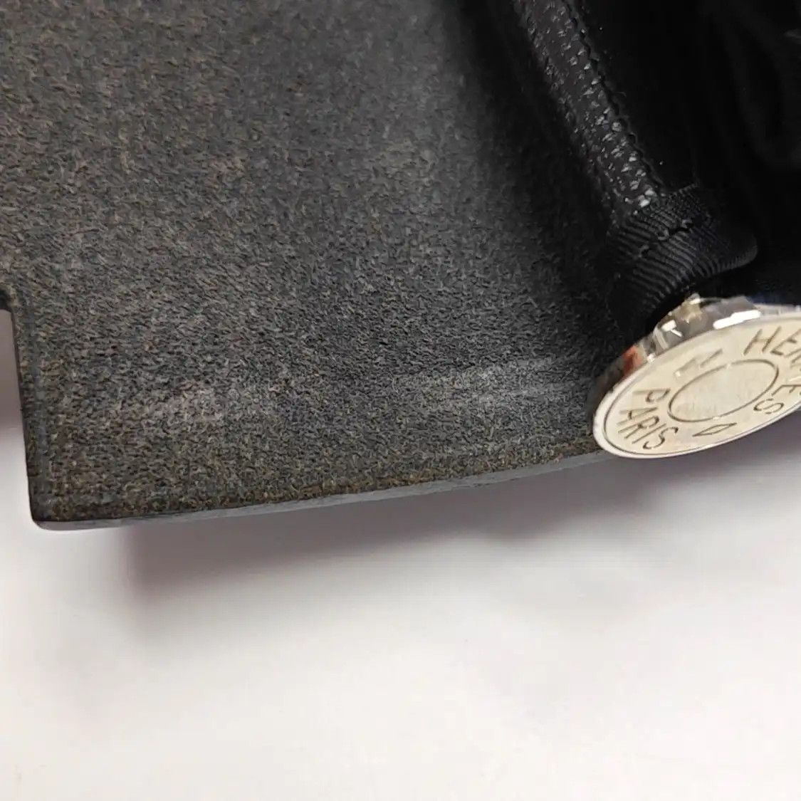 Hermes Hermes Herbag 31 black canvas shoulder bag handbag silver hardware A sub-pocket Size ONE SIZE - 9 Thumbnail