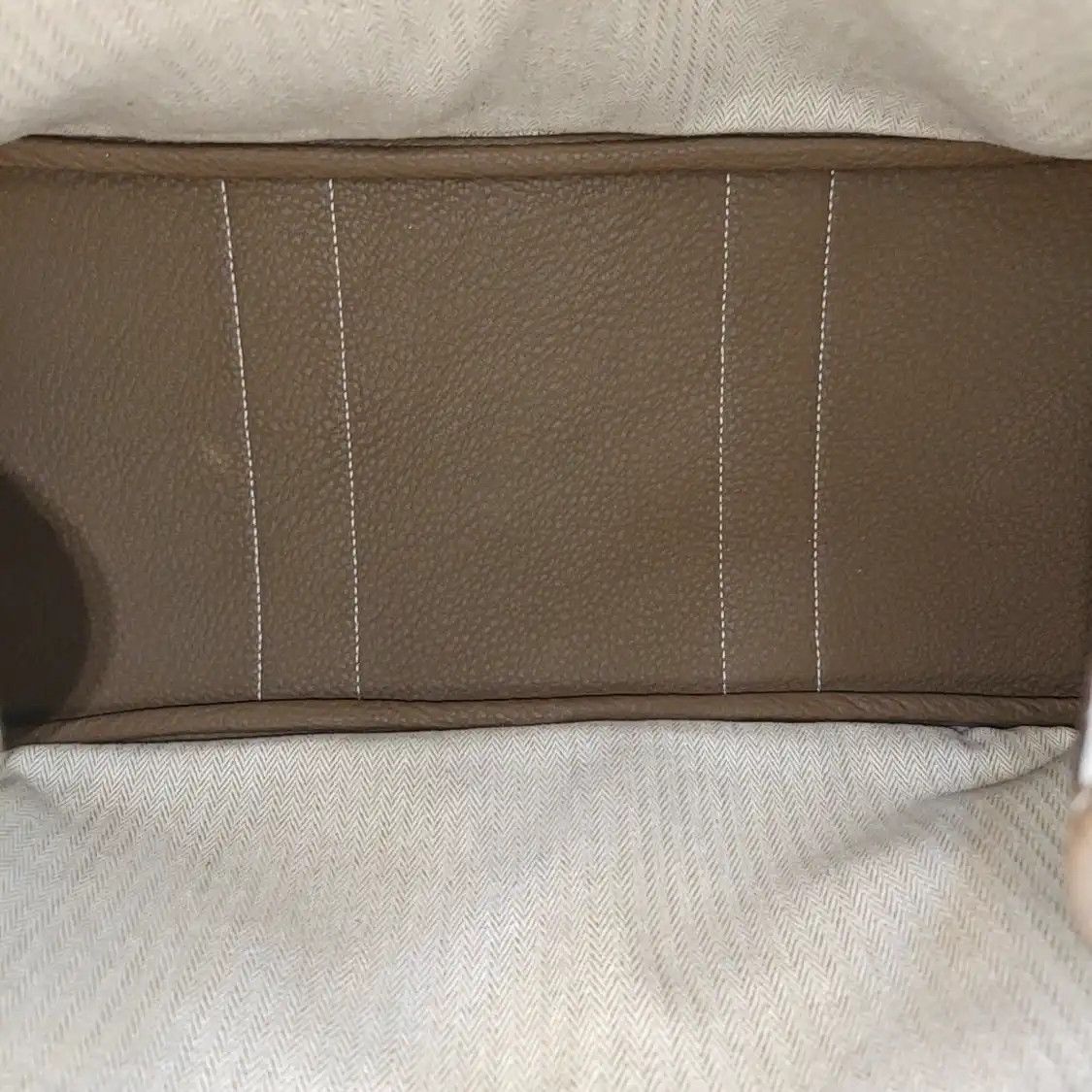 Hermes Hermes Garden Party 36 Etoupe Negondacowhide leather Garden Party handbag silver Size ONE SIZE - 7 Thumbnail