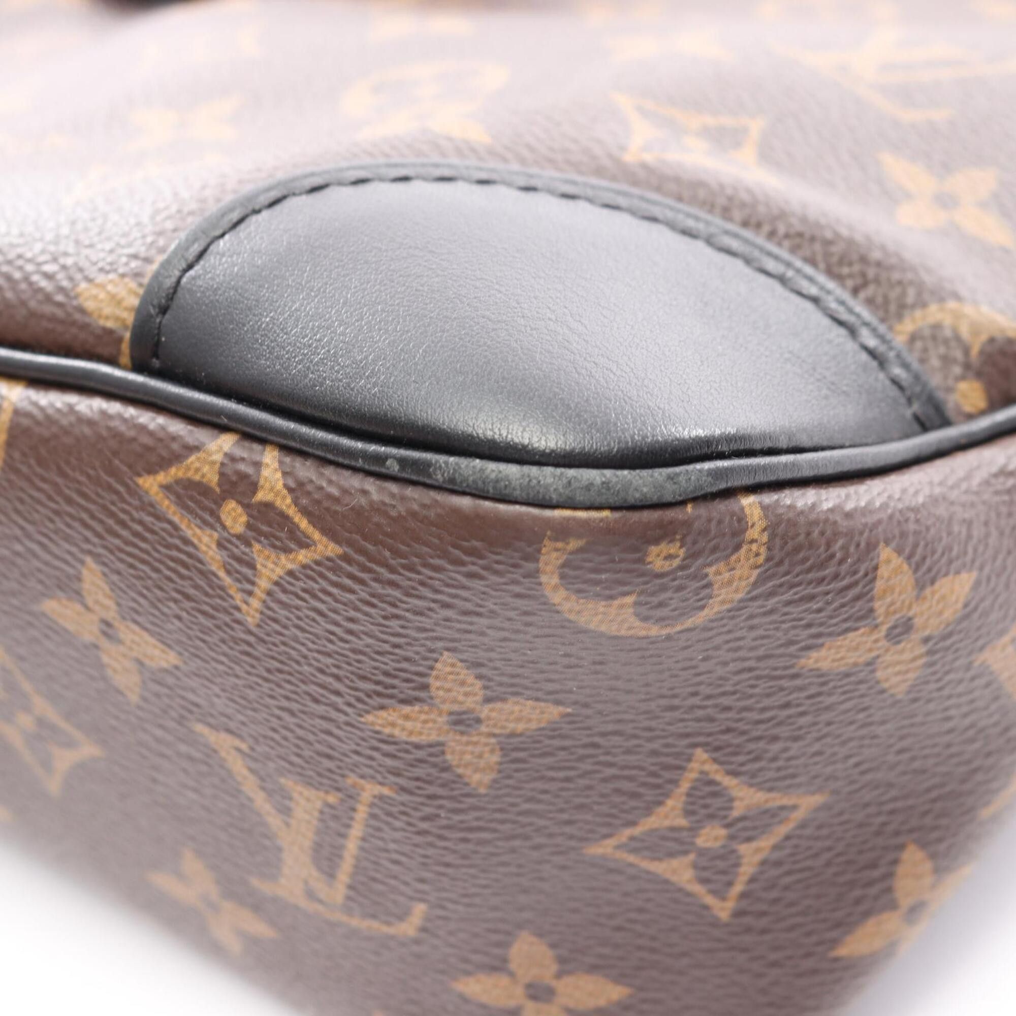Louis Vuitton Louis Vuitton Odeon NM MM Shoulder Bag/Handbag, Coated Canvas and Leather, Monogram Pattern, Women's, Brown/Black, M45352 Size ONE SIZE - 7 Thumbnail