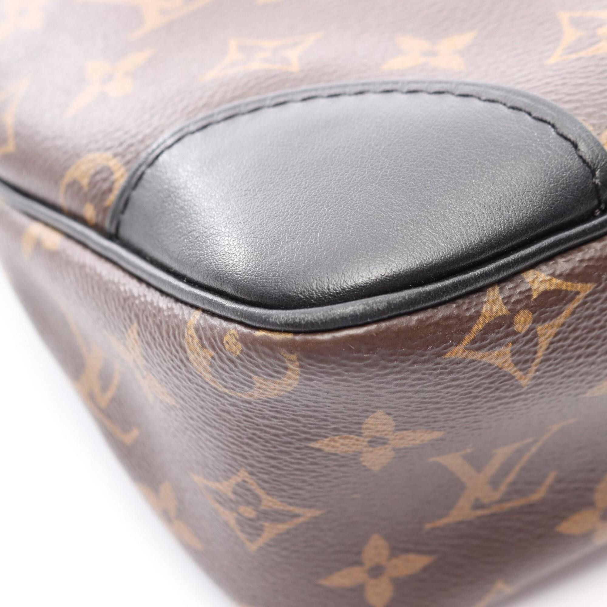 Louis Vuitton Louis Vuitton Odeon NM MM Shoulder Bag/Handbag, Coated Canvas and Leather, Monogram Pattern, Women's, Brown/Black, M45352 Size ONE SIZE - 6 Thumbnail