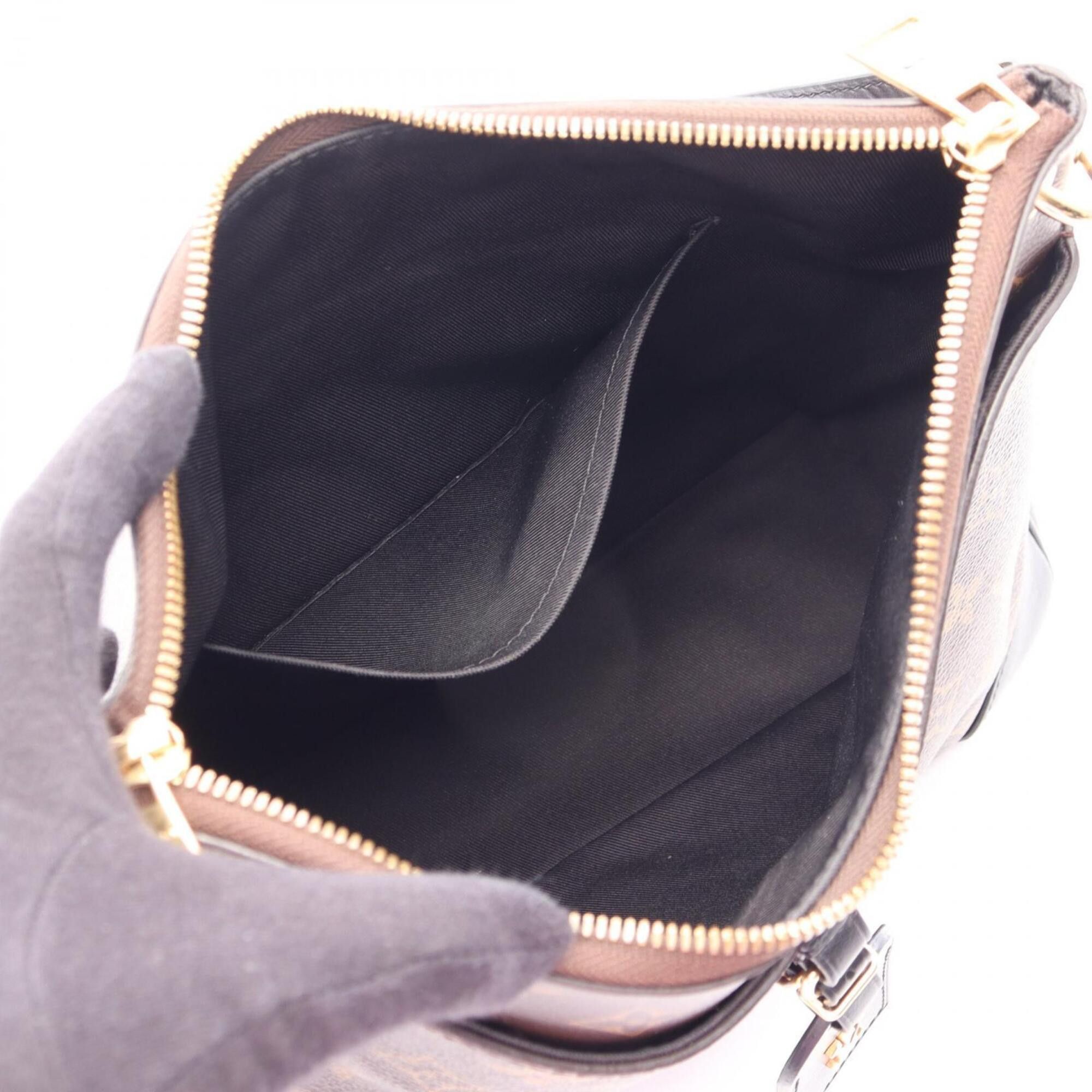 Louis Vuitton Louis Vuitton Odeon NM MM Shoulder Bag/Handbag, Coated Canvas and Leather, Monogram Pattern, Women's, Brown/Black, M45352 Size ONE SIZE - 3 Thumbnail