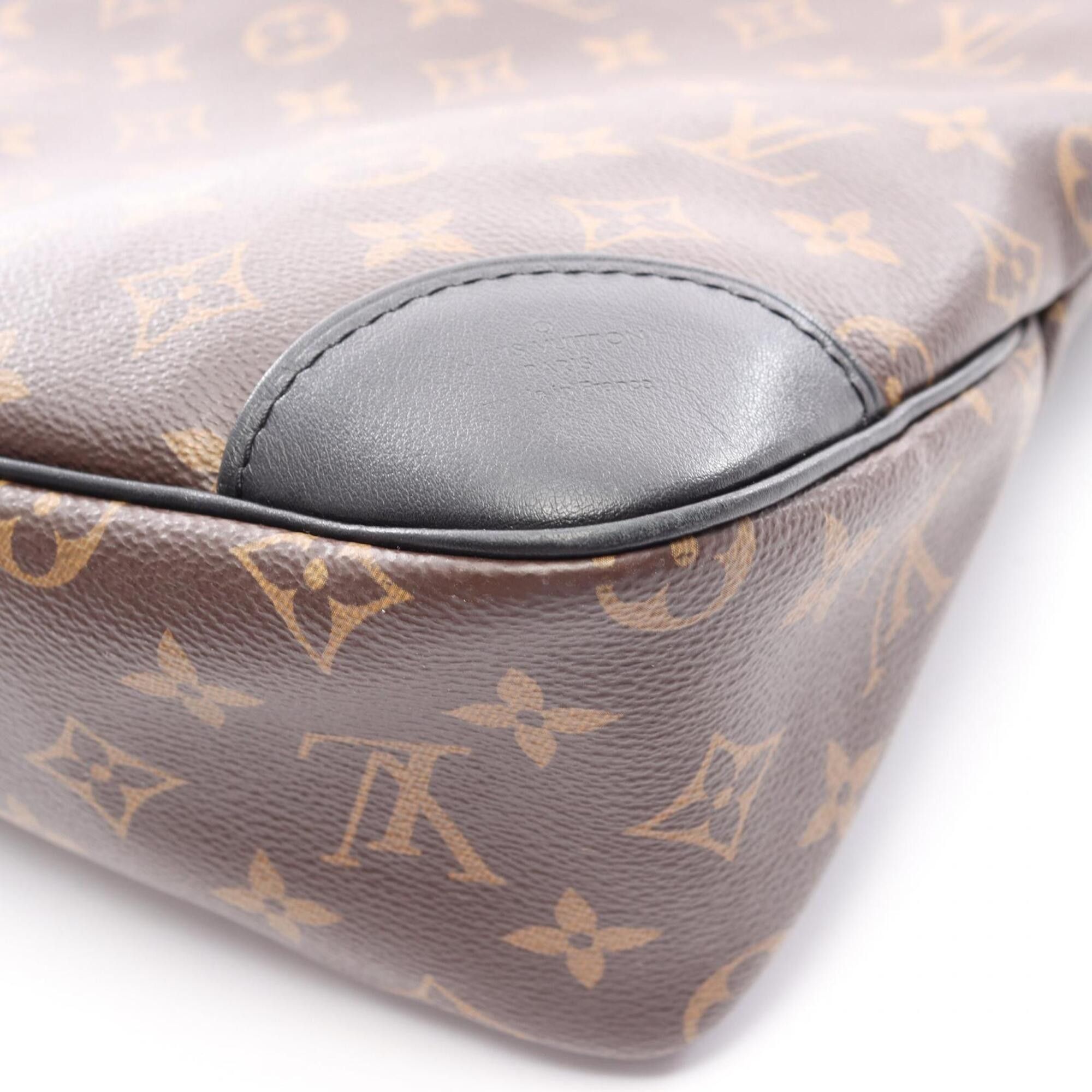 Louis Vuitton Louis Vuitton Odeon NM MM Shoulder Bag/Handbag, Coated Canvas and Leather, Monogram Pattern, Women's, Brown/Black, M45352 Size ONE SIZE - 8 Thumbnail