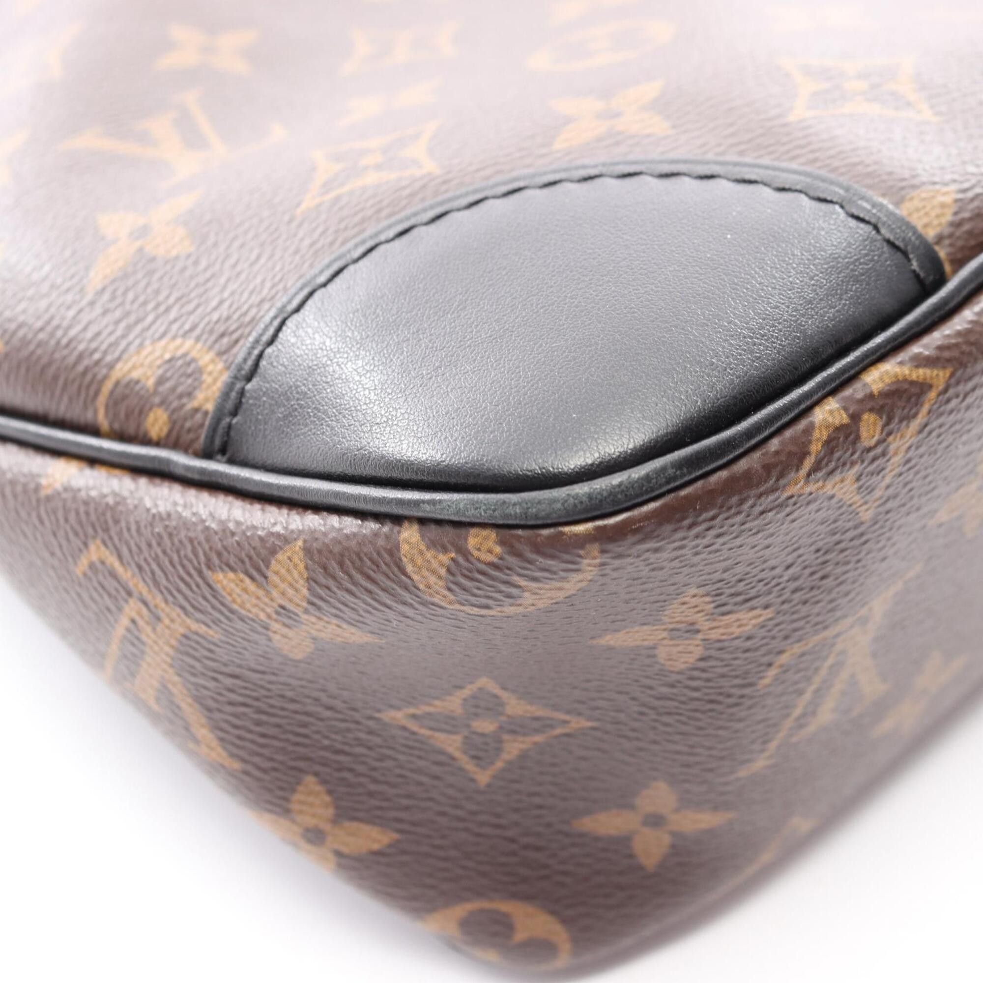Louis Vuitton Louis Vuitton Odeon NM MM Shoulder Bag/Handbag, Coated Canvas and Leather, Monogram Pattern, Women's, Brown/Black, M45352 Size ONE SIZE - 9 Thumbnail