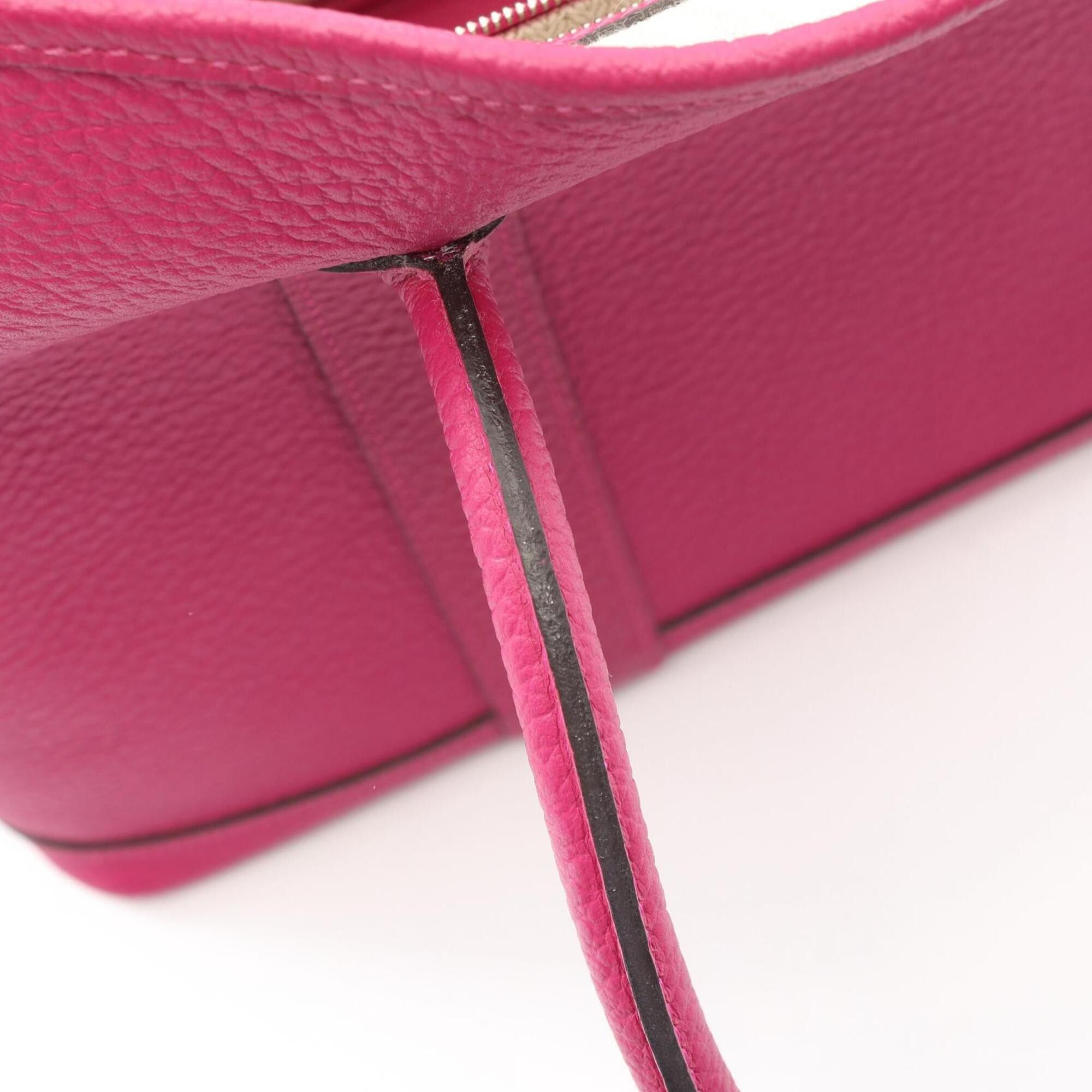 Hermes Hermes Garden Party PM Tote Bag Handbag Leather Vache Country Women's Pink Size ONE SIZE - 10 Thumbnail