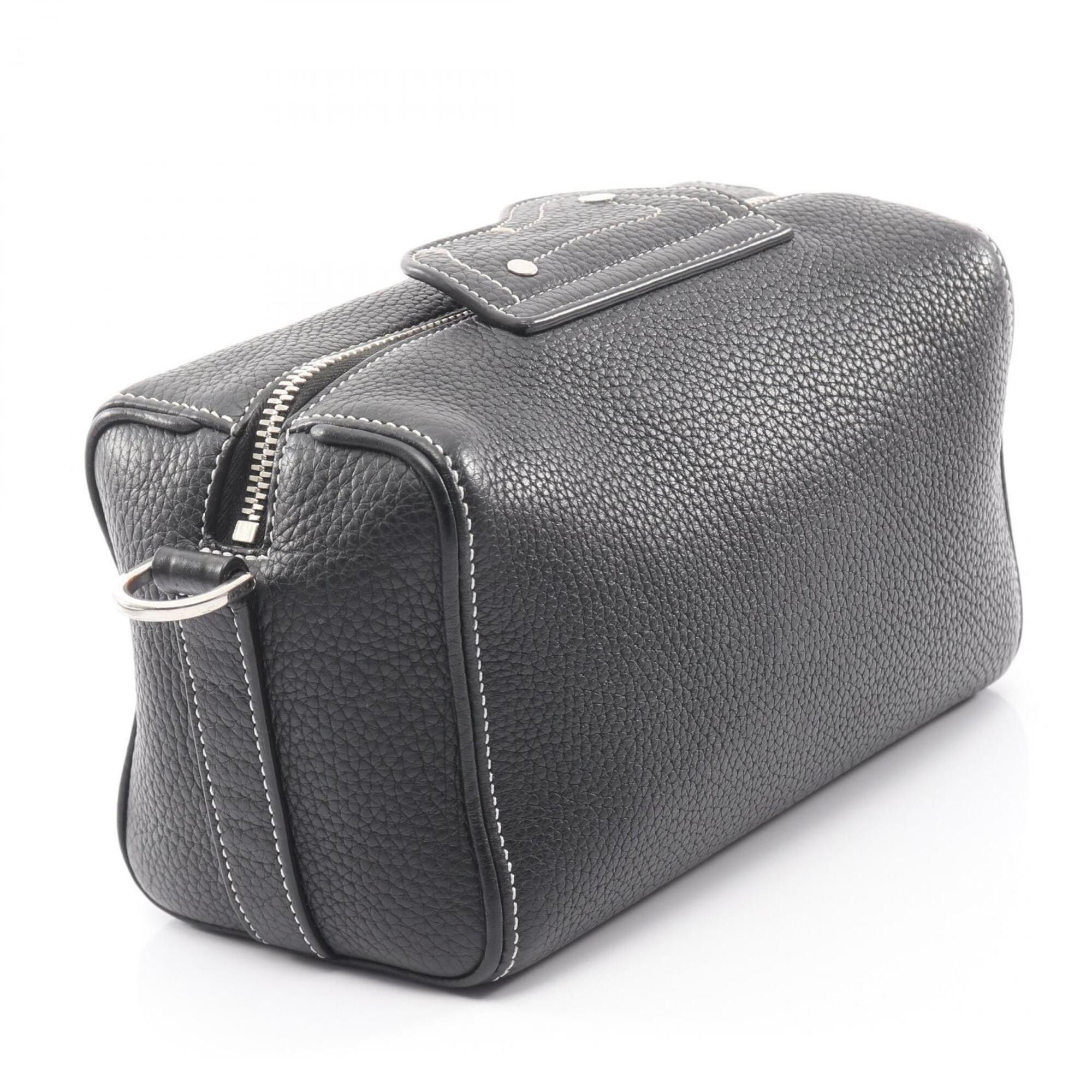 Dior Christian Dior Dior Lango 22 Shoulder Bag/Handbag, Leather, Men's/Women's, Black Size ONE SIZE - 2 Thumbnail