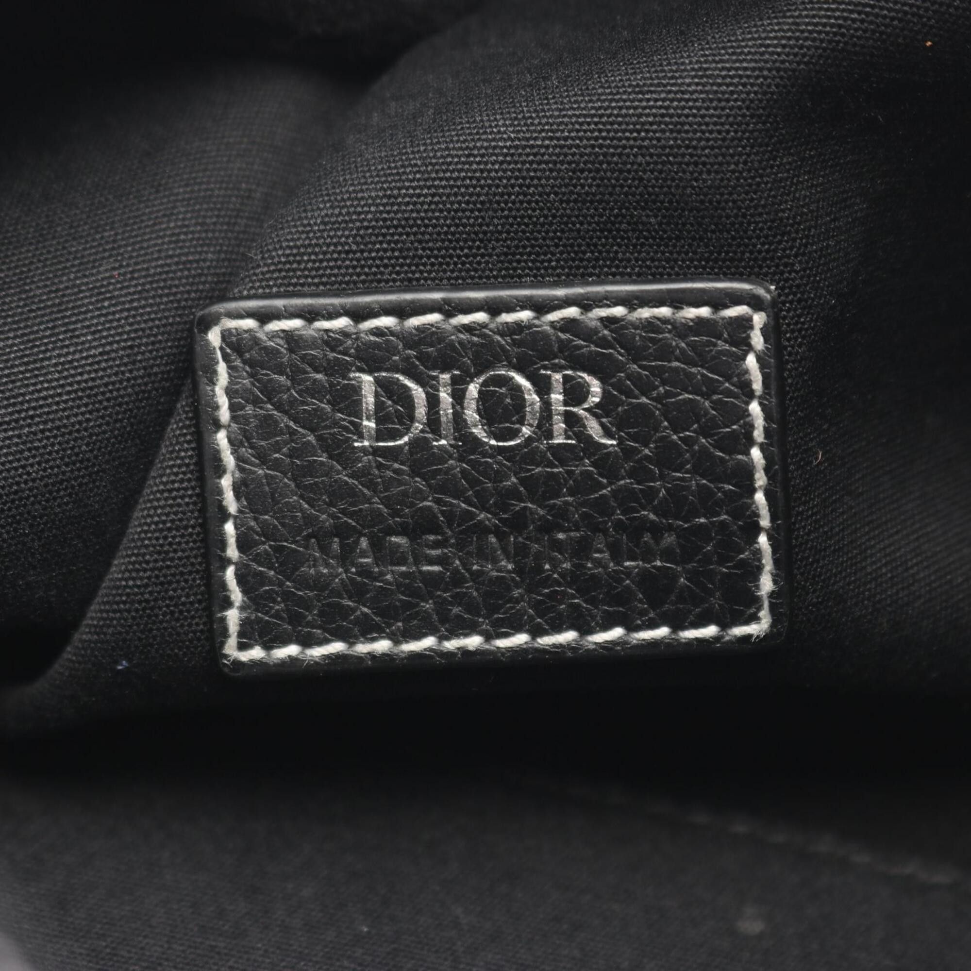 Dior Christian Dior Dior Lango 22 Shoulder Bag/Handbag, Leather, Men's/Women's, Black Size ONE SIZE - 4 Thumbnail